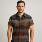 Camisa Casual Masculina Vizencci Vielle