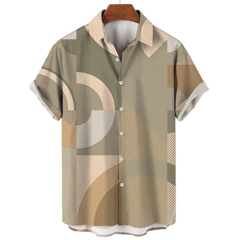 Camisa Casual Masculina Vizencci Lienzian