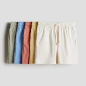 Kit 5 Bermudas Jersey Variadas 4